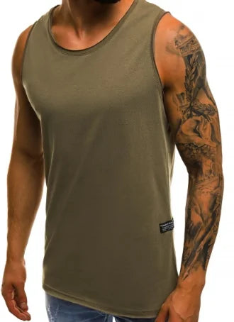 2019 Men's Summer Casual Slim Sleeveless Shirt by YOUYEDIAN