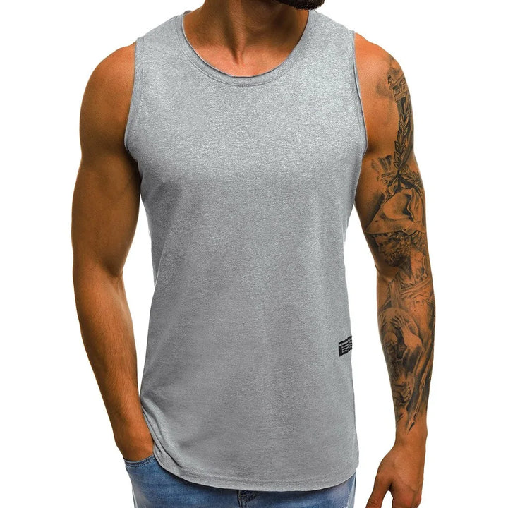 2019 Men's Summer Casual Slim Sleeveless Shirt by YOUYEDIAN