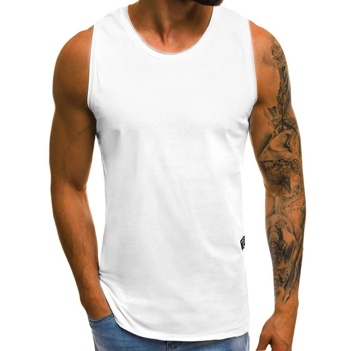 2019 Men's Summer Casual Slim Sleeveless Shirt by YOUYEDIAN