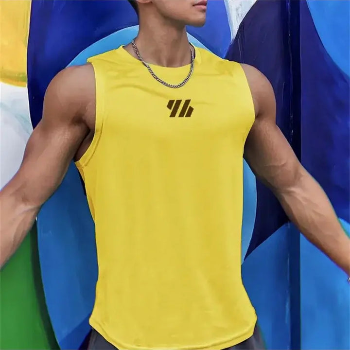 2023 newest Summer Gym Vest High Quality mesh Shirt Sleeveless T-shirts