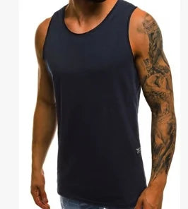 2019 Men's Summer Casual Slim Sleeveless Shirt by YOUYEDIAN